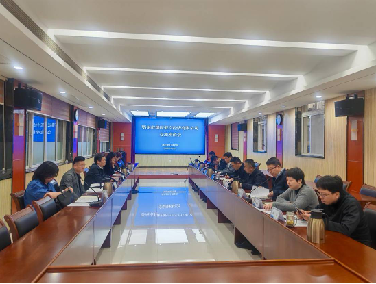 市工贸公司、市瑞辰低空公司赴省测绘院、天地云公司开展交流